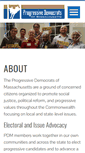 Mobile Screenshot of progressivedemsofmass.org